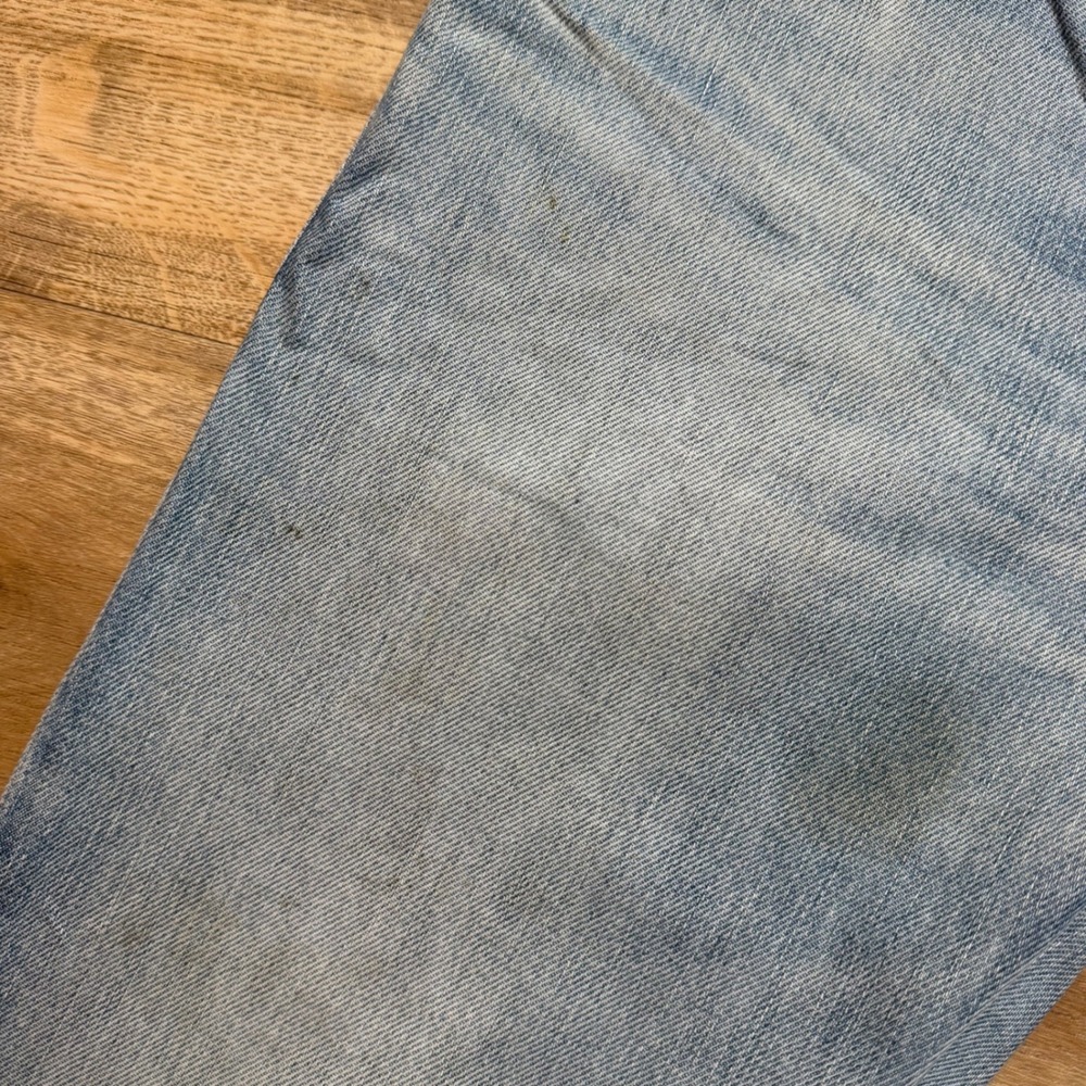 Diesel Safado Jeans Mens 29x34 Light Blue Slim Straight Distressed Denim 0073P - Picture 8 of 16